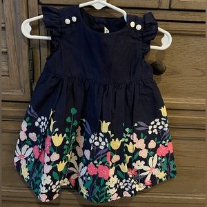 Janie and Jack baby dress, spring time dress